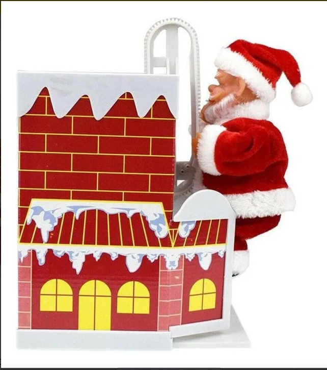 Papa Noel chimenea