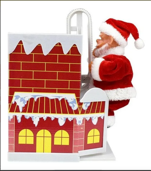 Papa Noel chimenea