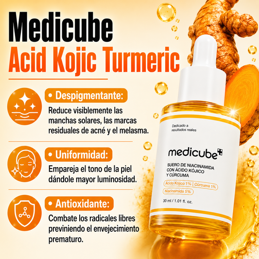 Medicube Kojic Acid Turmeric Niacinamide Serum 30ml